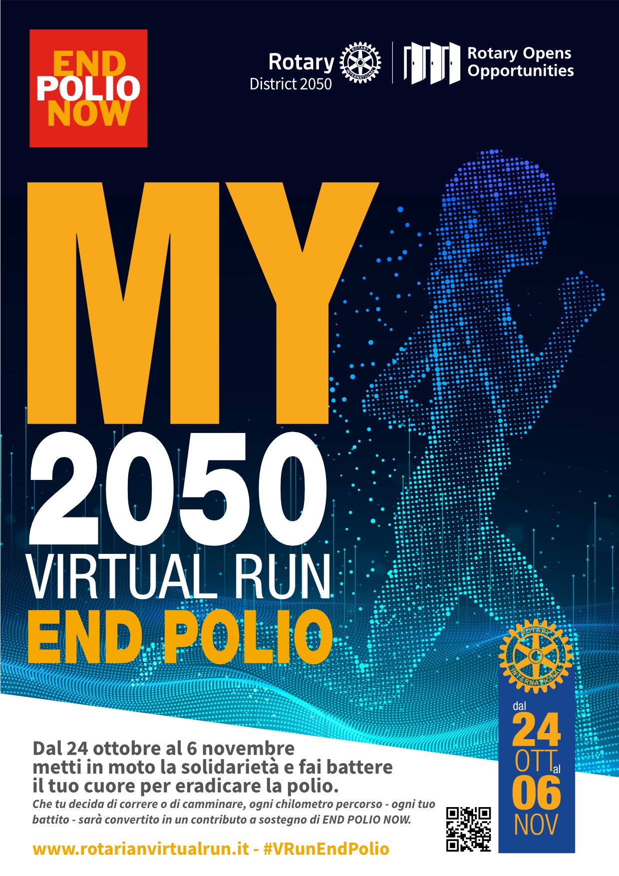 MY 2050 VIRTUAL RUN END POLIO